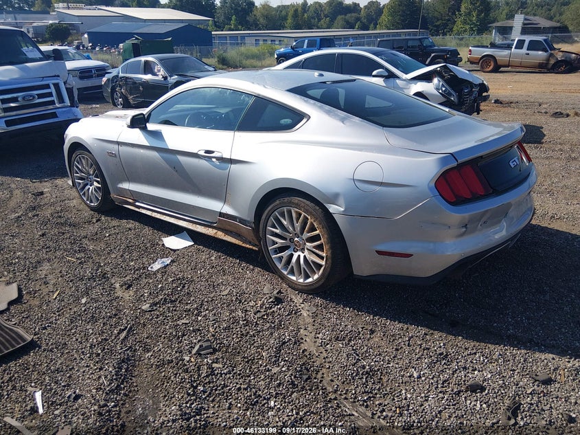 Vin: 1fa6p8cf8h5236887, lot: 46632932, ford mustang gt premium 20173