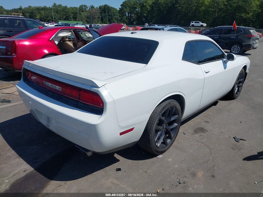 Vin: 2c3cdyag0dh548811, lot: 46632935, dodge challenger rallye redline 20134