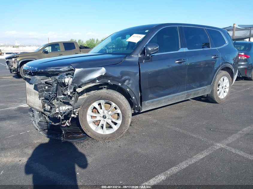 Vin: 5xyp2dhc7ng204231, lot: 46632947, kia telluride lx 20222