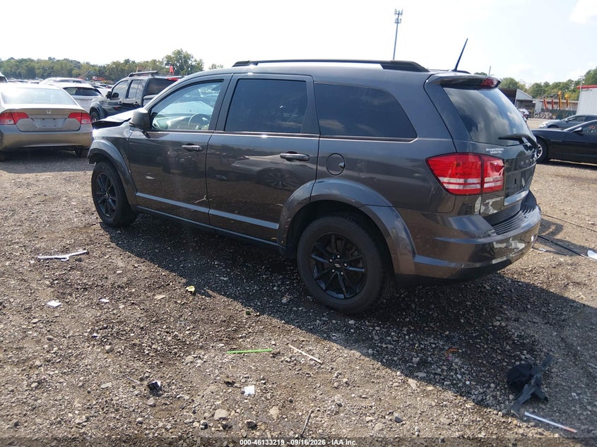 Vin: 3c4pdcab1lt260435, lot: 46632952, dodge journey se value 20203