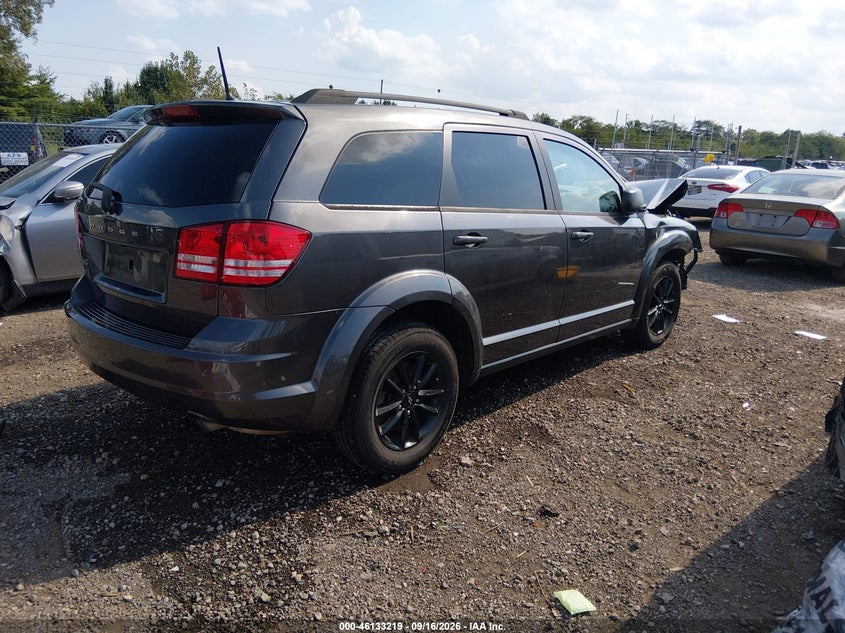 Vin: 3c4pdcab1lt260435, lot: 46632952, dodge journey se value 20204