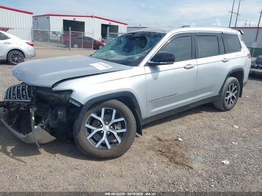 Vin: 1c4rjkbgxp8842429, lot: 46632991, jeep grand cherokee l limited 4x4 20232