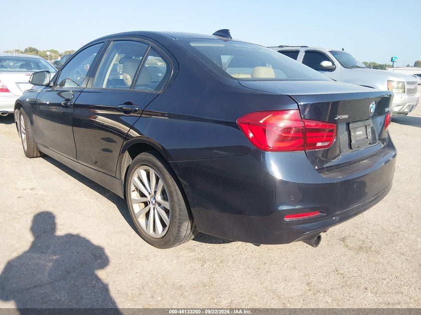 BMW 320I 2017 VIN WBA8E5G54HNU22366