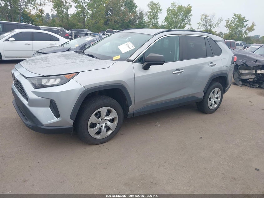 Vin: 2t3f1rfvxkw081179, lot: 46633000, toyota rav4 le 20192