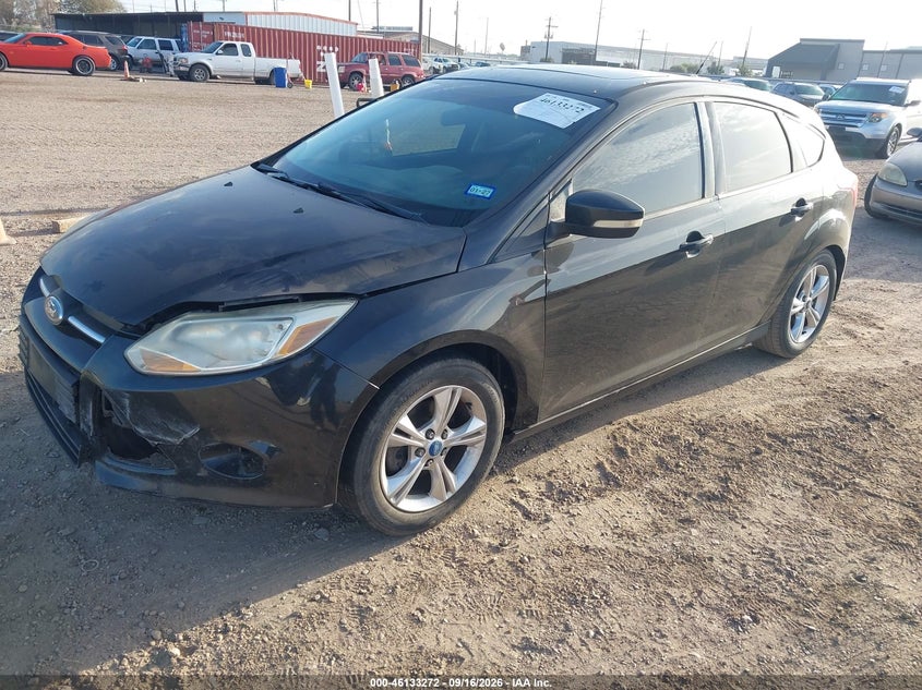 Vin: 1fadp3k2xel130814, lot: 46633005, ford focus se 20142