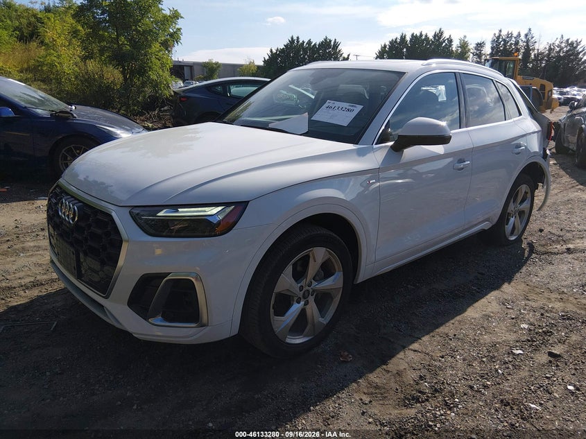 Vin: wa1eaafy2r2129729, lot: 46633013, audi q5 premium plus 45 tfsi s line quattro 20242