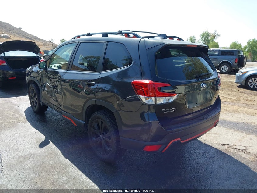 Vin: jf2skapc7kh479676, lot: 46633017, subaru forester sport 20193