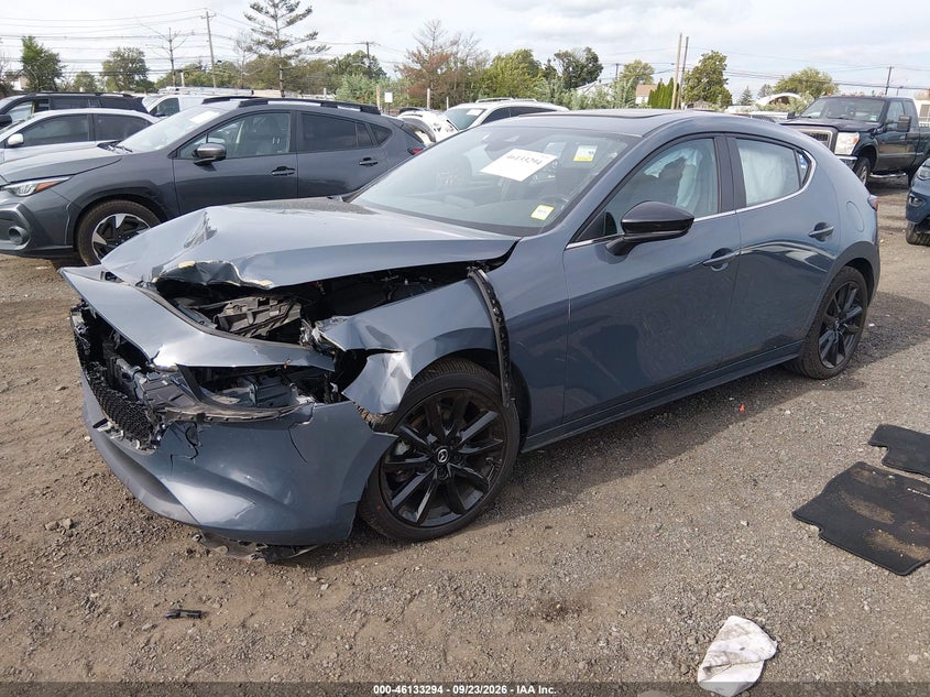 Vin: jm1bpblm4p1612009, lot: 46633027, mazda mazda3 2.5 s carbon edition 20232