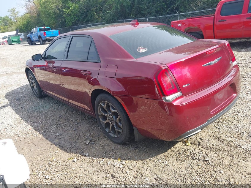 Vin: 2c3ccagg2jh141375, lot: 46633051, chrysler 300 300s awd 20183