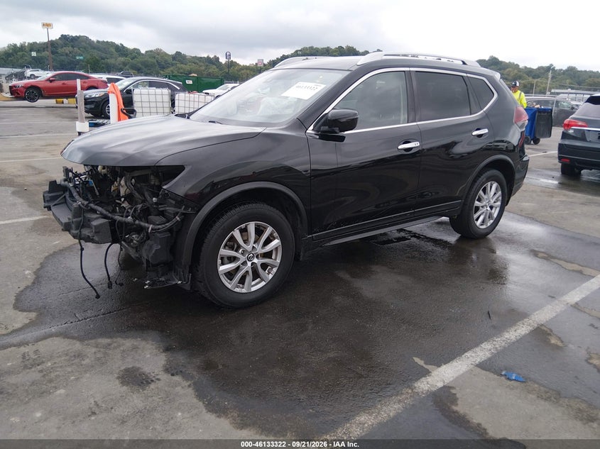 Vin: knmat2mv5kp521125, lot: 46633055, nissan rogue sv 20192
