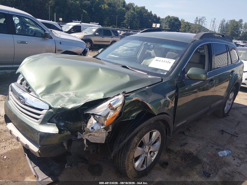 Vin: 4s4brbjc8a3357473, lot: 46633058, subaru outback 2.5i limited 20102