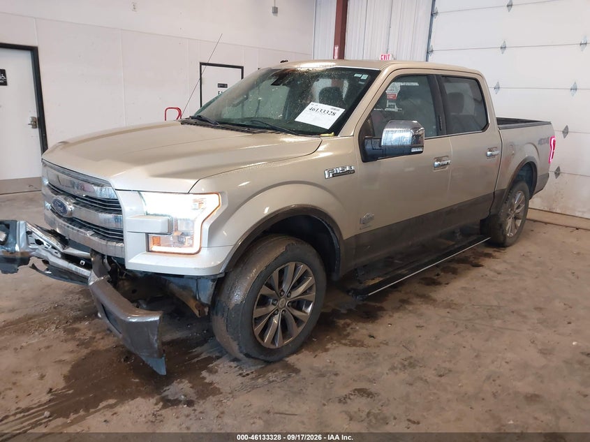 Vin: 1ftew1eg6hfa66724, lot: 46633061, ford f-150 king ranch 20172
