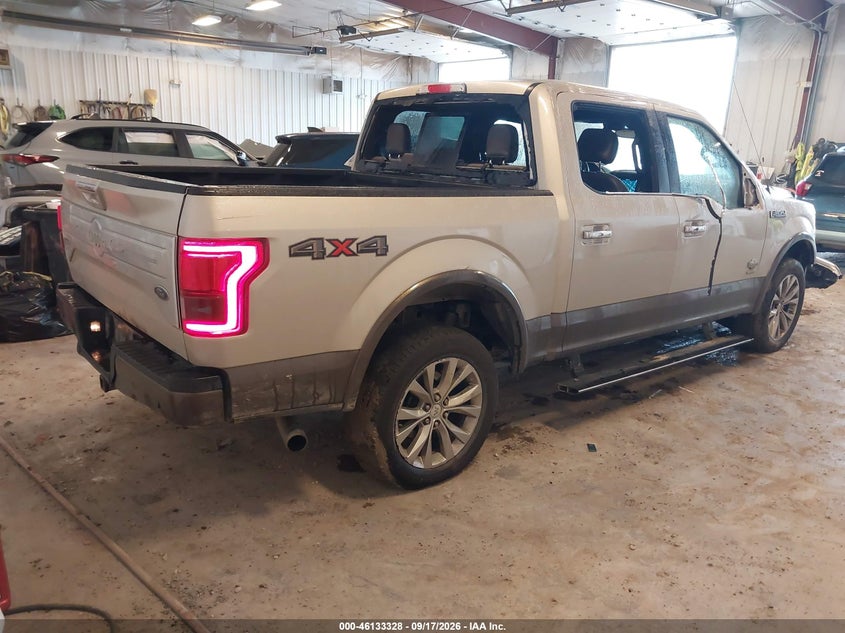 Vin: 1ftew1eg6hfa66724, lot: 46633061, ford f-150 king ranch 20174