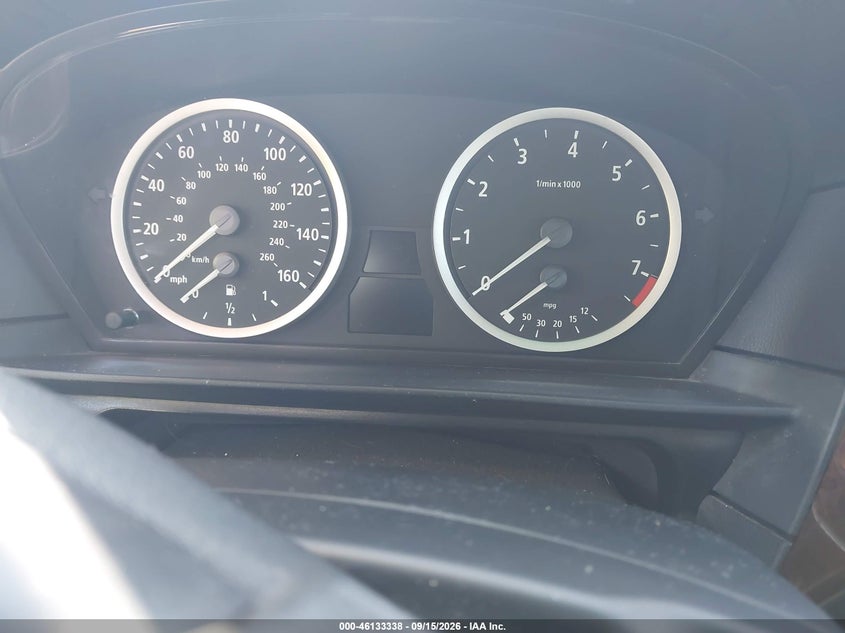 BMW 530I 2007 VIN WBANE73557CM51518