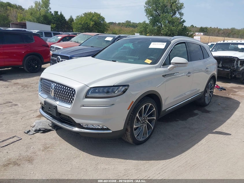 Vin: 2lmpj8kp1mbl00364, lot: 46633091, lincoln nautilus reserve 20212