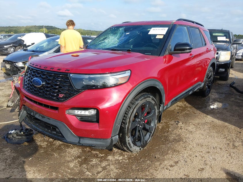 Vin: 1fm5k8gc3nga71072, lot: 46633117, ford explorer st 20222