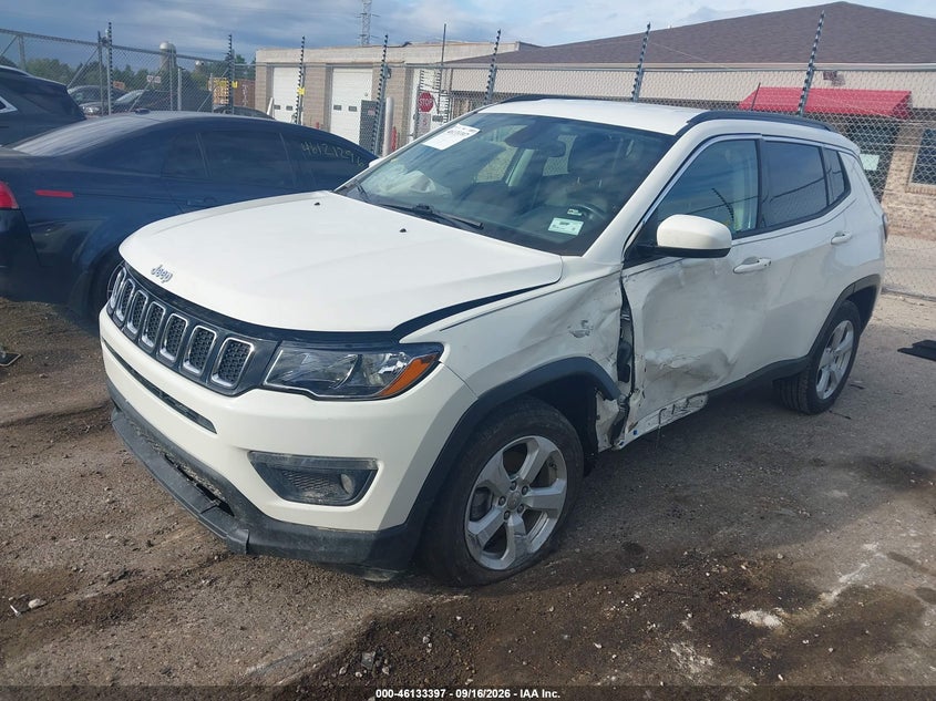 Vin: 3c4njdbb0jt373505, lot: 46633130, jeep compass latitude 4x4 20182