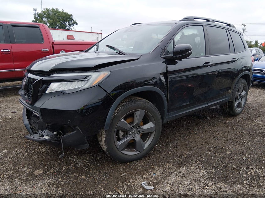 2019 Honda Passport, Удар спереду, IAAI, VIN 5FNYF8H94KB005225 — фото 2
