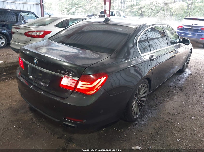 Vin: wbakb4c57cc576153, lot: 46633143, bmw 740li 20124