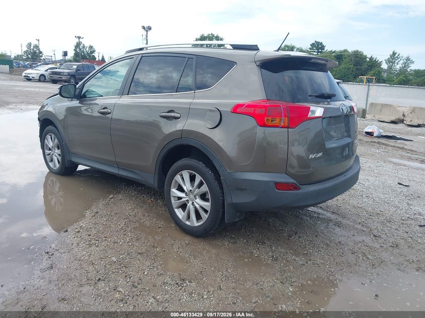 Vin: 2t3dfrev4dw053455, lot: 46633162, toyota rav4 limited 20133