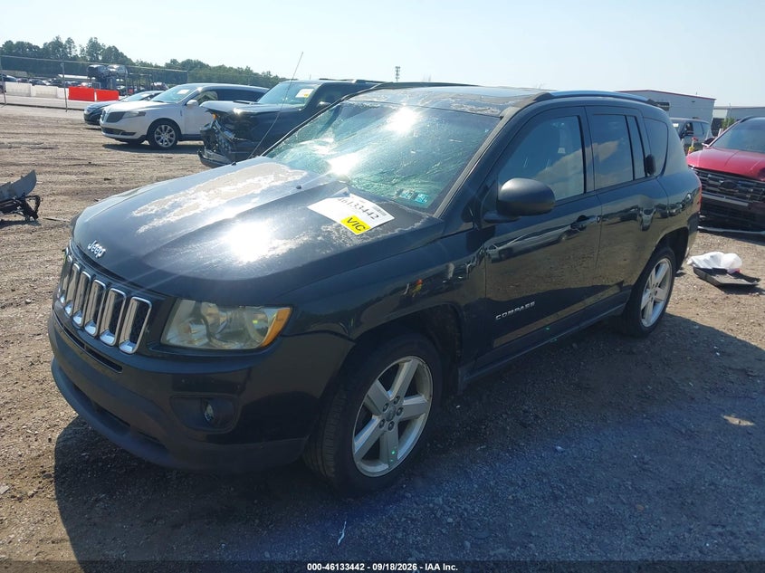 Vin: 1c4njccb8dd151684, lot: 46633175, jeep compass limited 20132