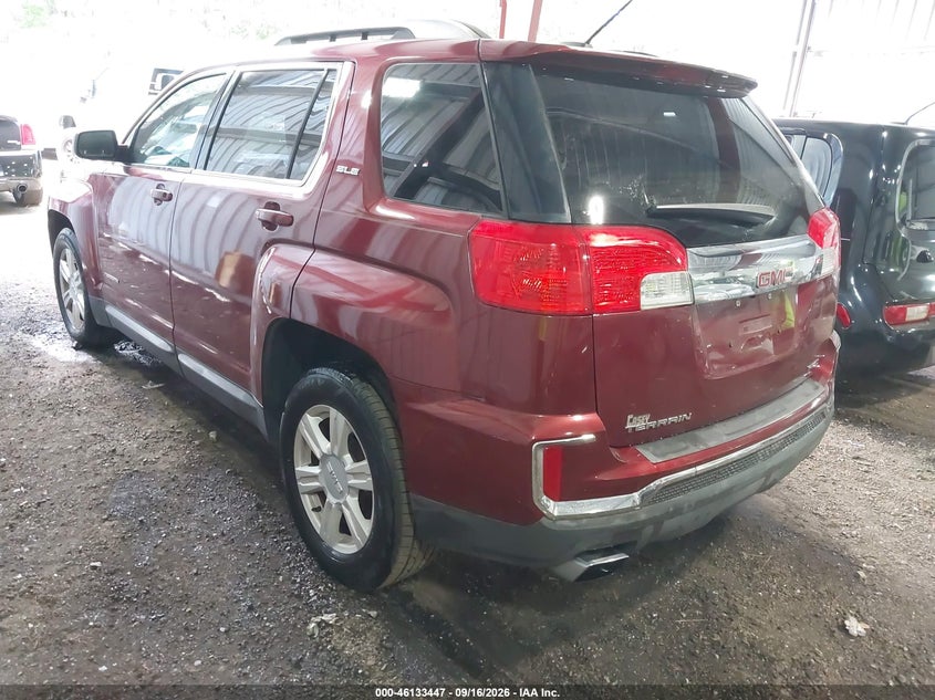 Vin: 2gkfltek7g6230069, lot: 46633180, gmc terrain sle-2 20163