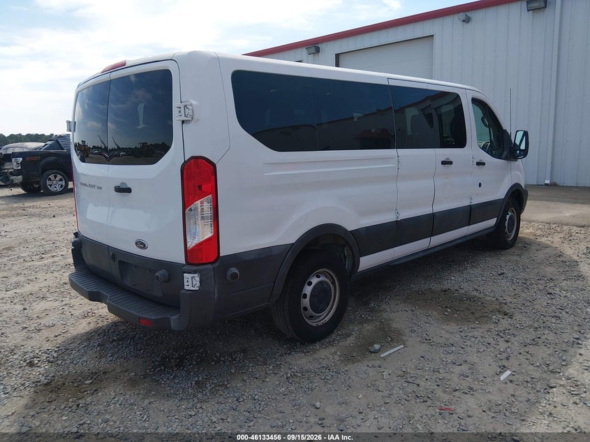 Vin: 1fbzx2zm0jkb07225, lot: 46633189, ford transit-350 xl 20184