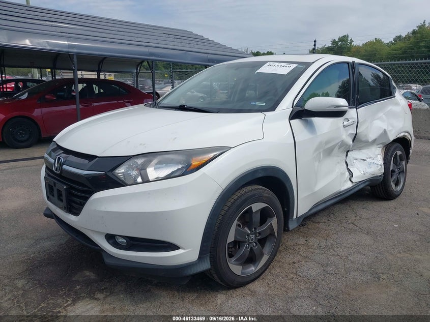 Vin: 3czru6h51jm703646, lot: 46633202, honda hr-v ex 20182