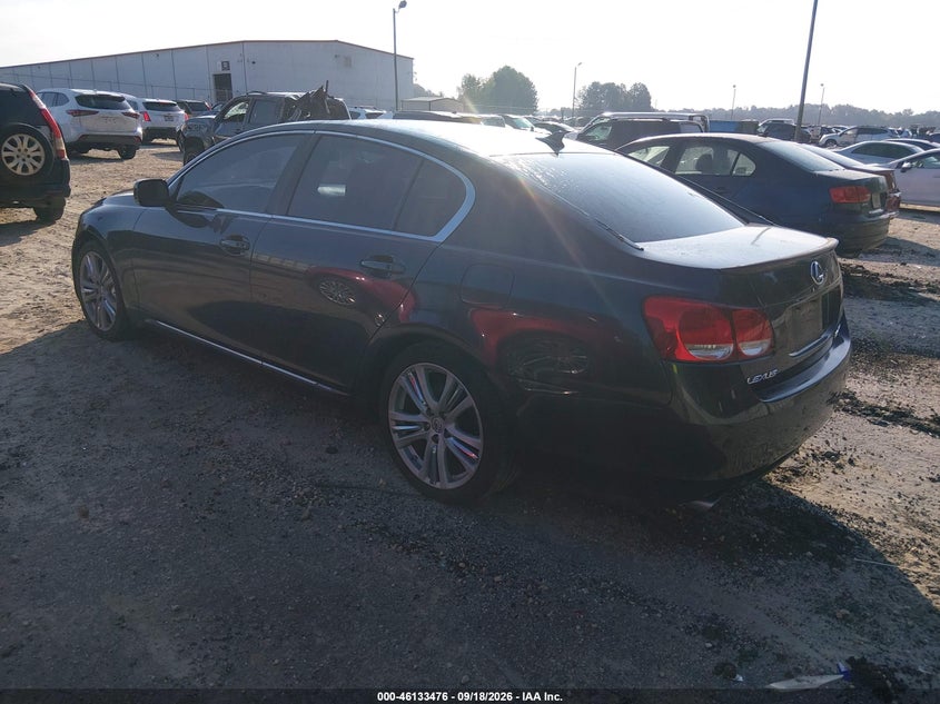 LEXUS GS 2007 VIN JTHBC96S275007122