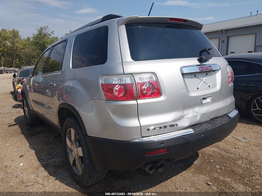 Vin: 1gkkrredxbj276315, lot: 46633216, gmc acadia slt-1 20113