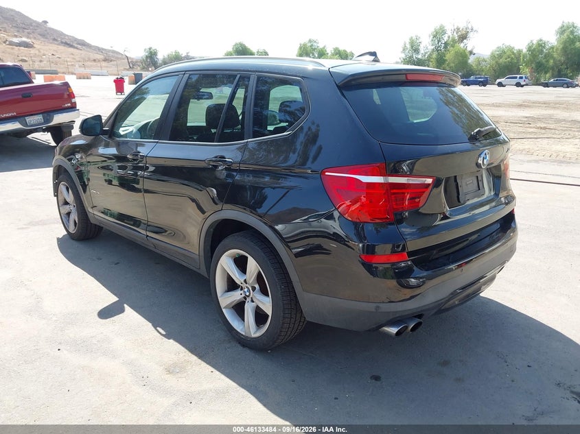 Vin: 5uxwx9c57h0t06852, lot: 46633217, bmw x3 xdrive28i 20173