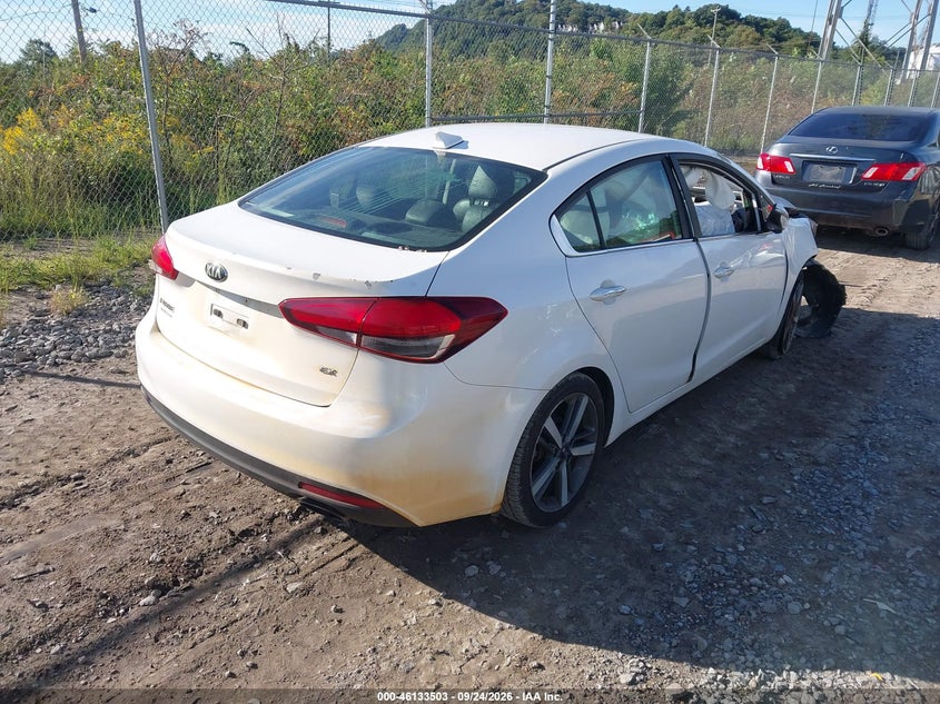 Vin: 3kpfl4a85he004500, lot: 46633236, kia forte ex 20174