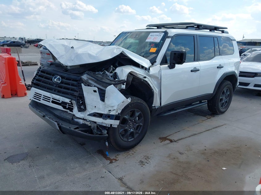 Vin: jtjtbcdx2r5004113, lot: 46633254, lexus gx 550 overtrail 20242