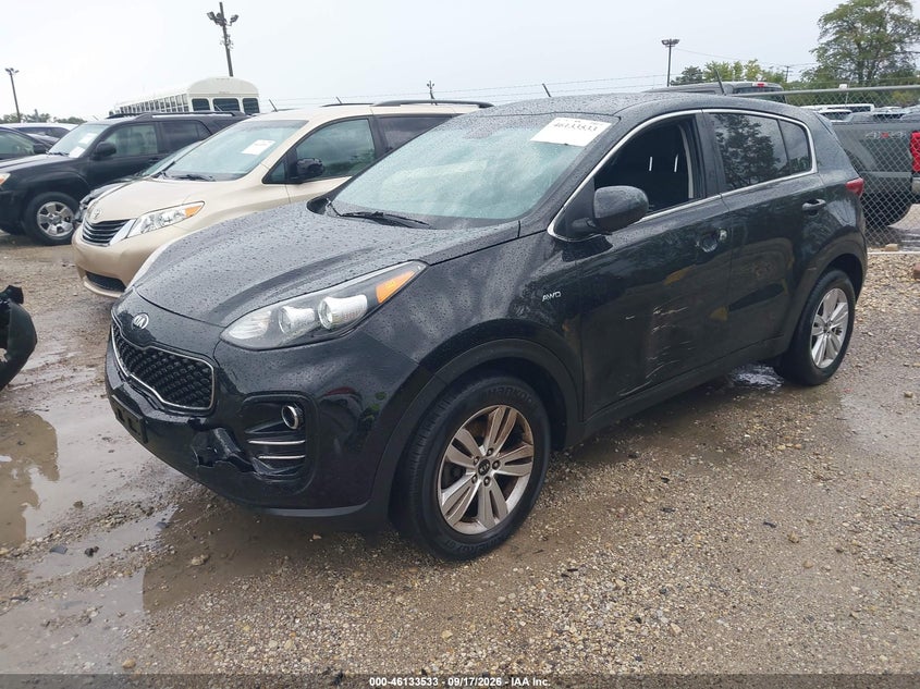 Vin: kndpmcac2j7407100, lot: 46633266, kia sportage lx 20182