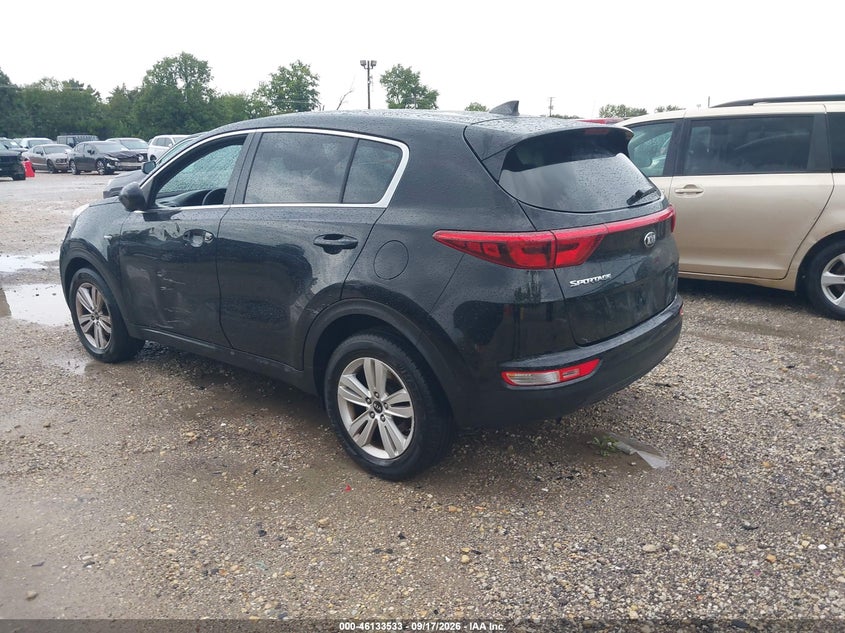 Vin: kndpmcac2j7407100, lot: 46633266, kia sportage lx 20183
