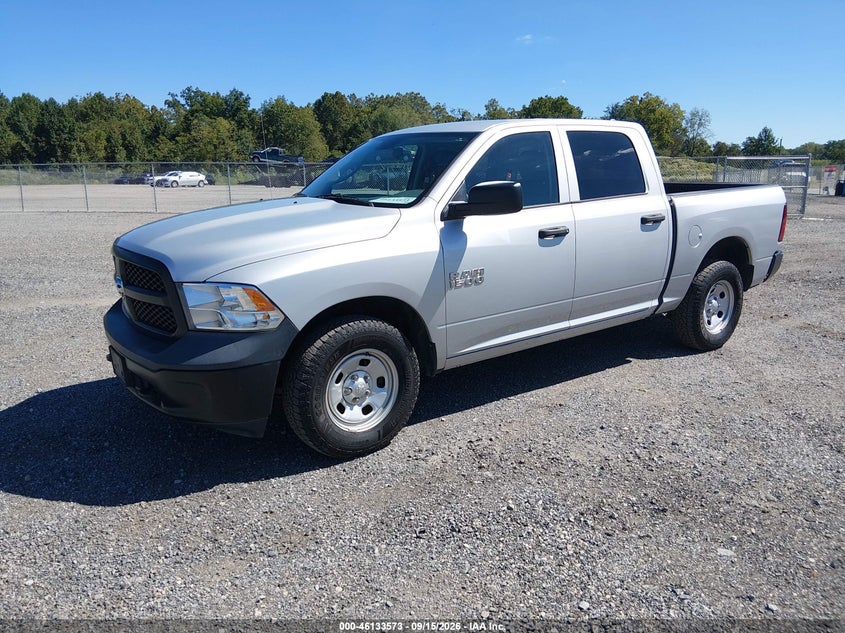 Vin: 1c6rr7kg0js306578, lot: 46633306, ram 1500 tradesman  4x4 5'7 box 20182