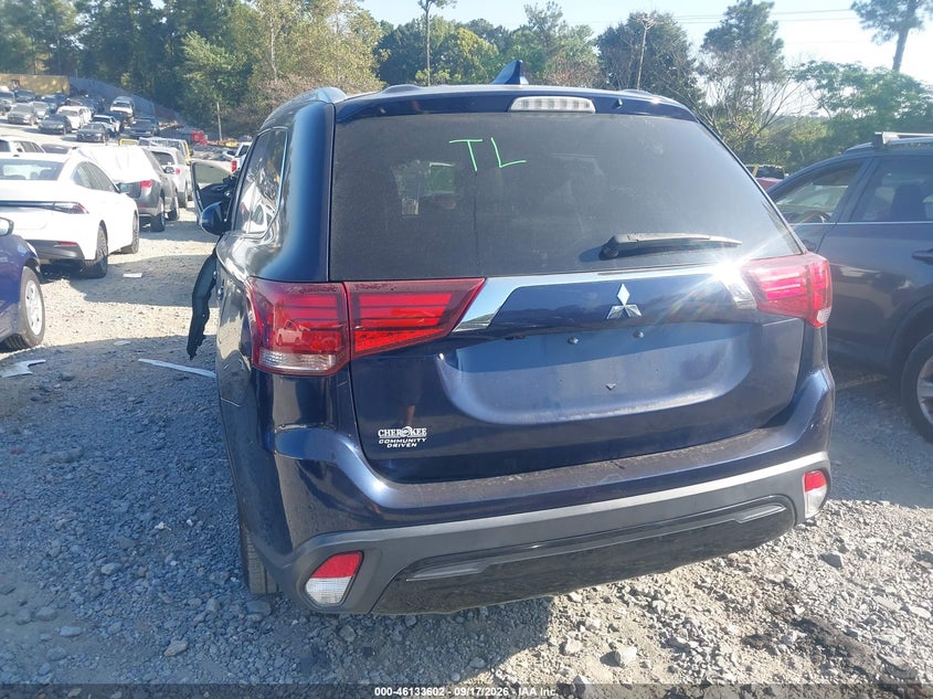 Vin: ja4ad3a38lz040839, lot: 46633335, mitsubishi outlander le 2.4/se 2.4/sel 2.4/sp 2.4 20203