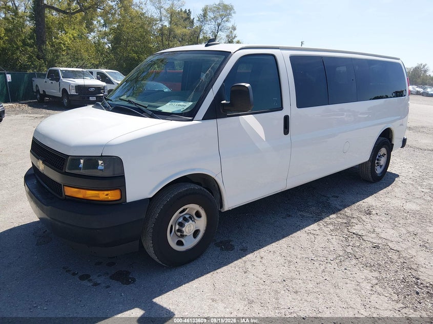 Vin: 1gazgnfg3k1359661, lot: 46633342, chevrolet express 3500 ls 20192