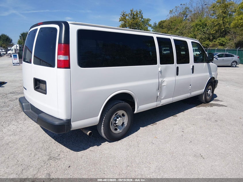 Vin: 1gazgnfg3k1359661, lot: 46633342, chevrolet express 3500 ls 20194