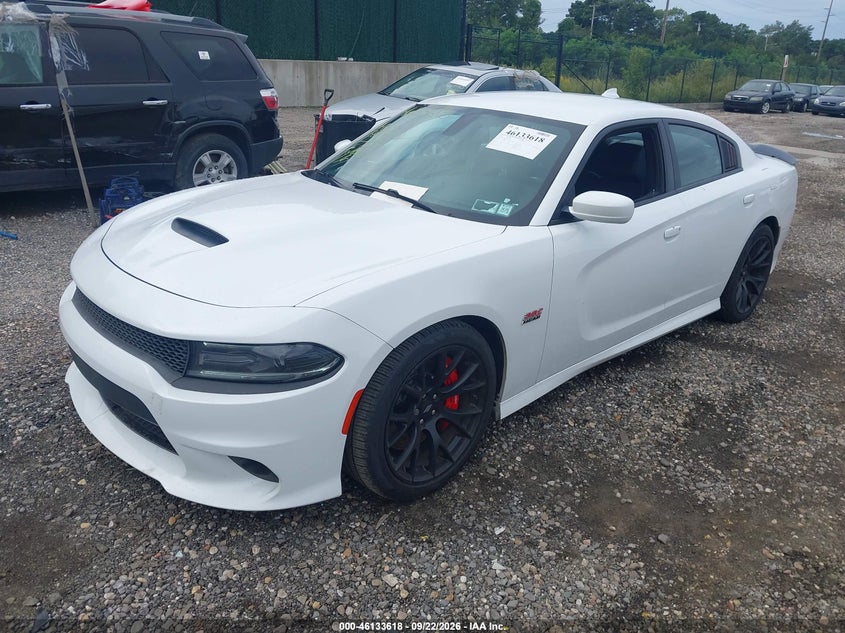 Vin: 2c3cdxgj9jh114539, lot: 46633351, dodge charger r/t scat pack rwd 20182