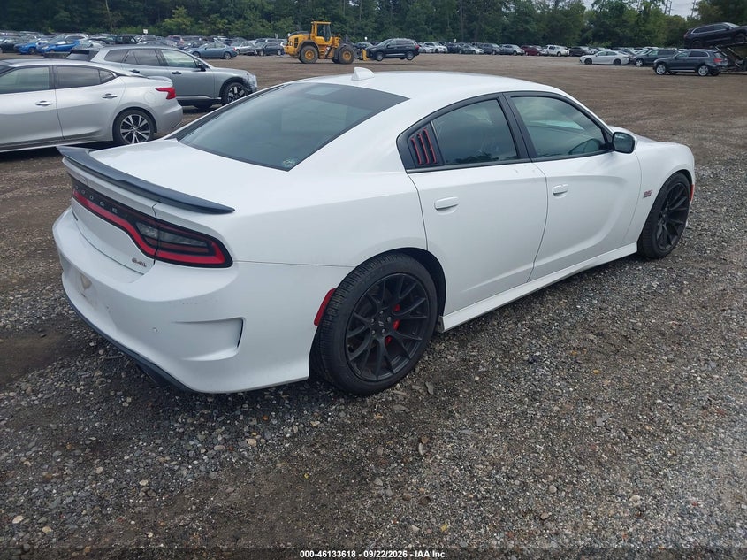 Vin: 2c3cdxgj9jh114539, lot: 46633351, dodge charger r/t scat pack rwd 20184