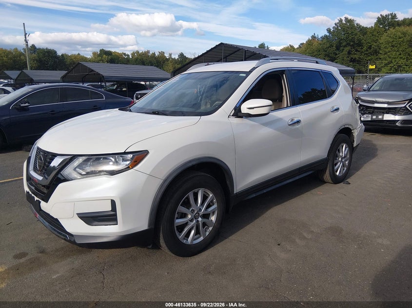 Vin: knmat2mv8jp616471, lot: 46633368, nissan rogue sv 20182