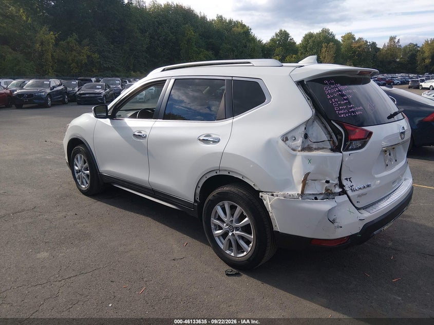 Vin: knmat2mv8jp616471, lot: 46633368, nissan rogue sv 20183