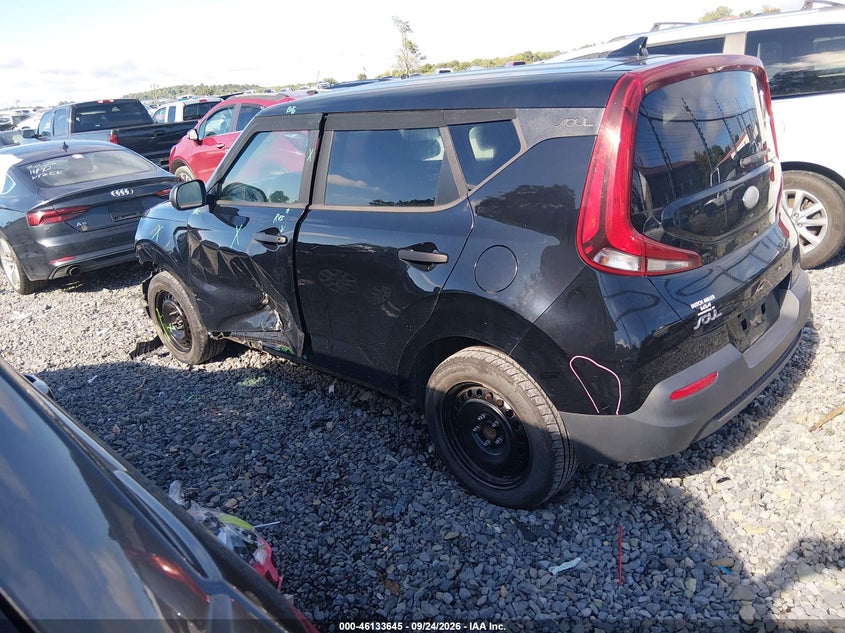Vin: kndj22auxl7006153, lot: 46633378, kia soul lx 20203