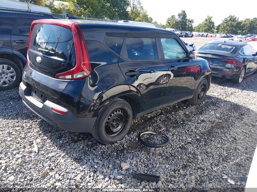 Vin: kndj22auxl7006153, lot: 46633378, kia soul lx 20204