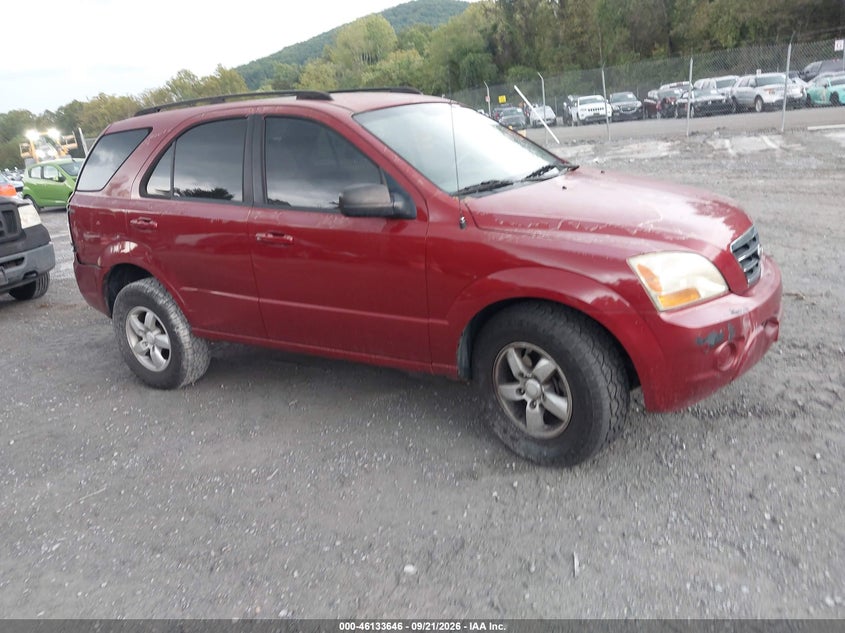 KIA SORENTO 2008 VIN KNDJC735X85828101
