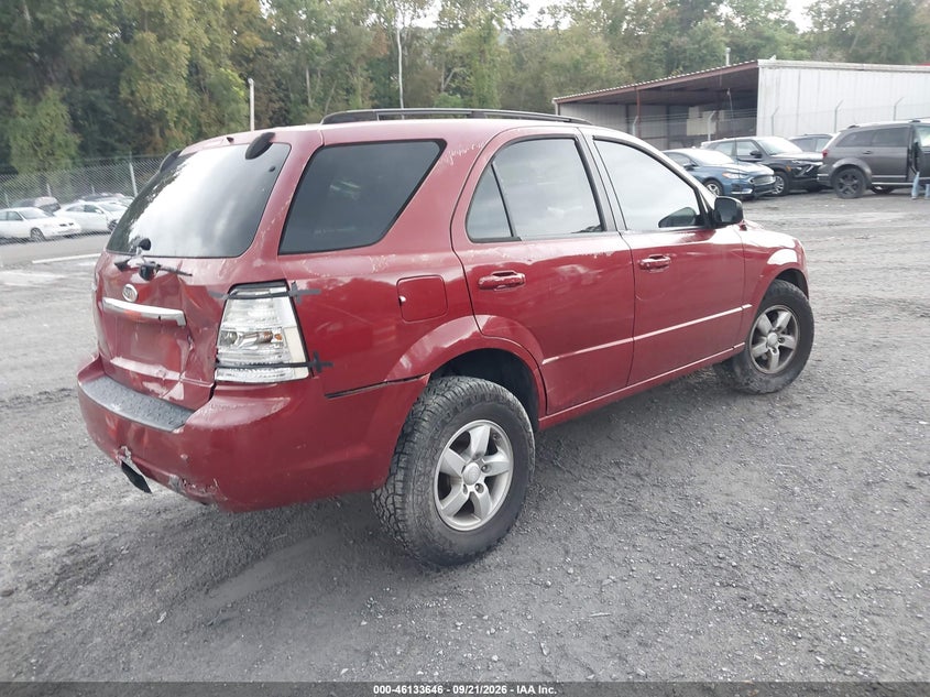 KIA SORENTO 2008 VIN KNDJC735X85828101