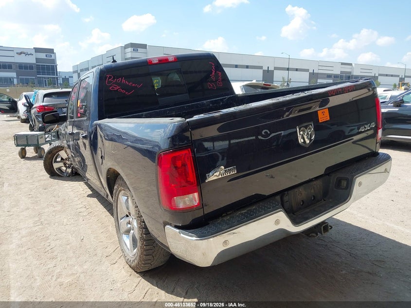Vin: 1c6rr7lg5gs111132, lot: 46633385, ram 1500 big horn 20163