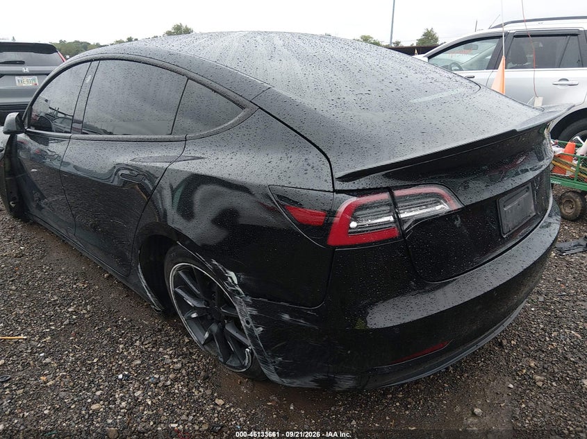 Vin: 5yj3e1eaxnf110195, lot: 46633394, tesla model 3 rear-wheel drive 20223