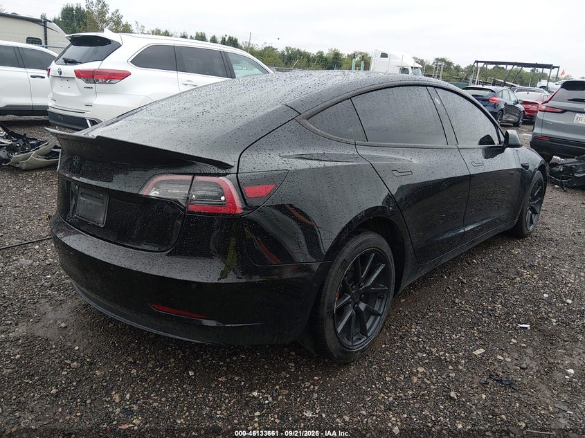Vin: 5yj3e1eaxnf110195, lot: 46633394, tesla model 3 rear-wheel drive 20224